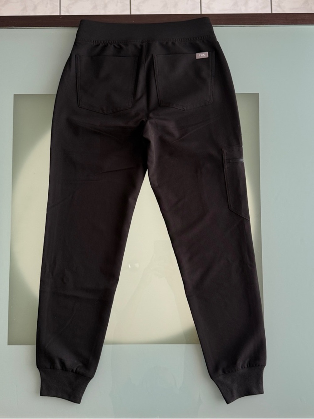Figs Black Jogger Scrub Pants XXSP